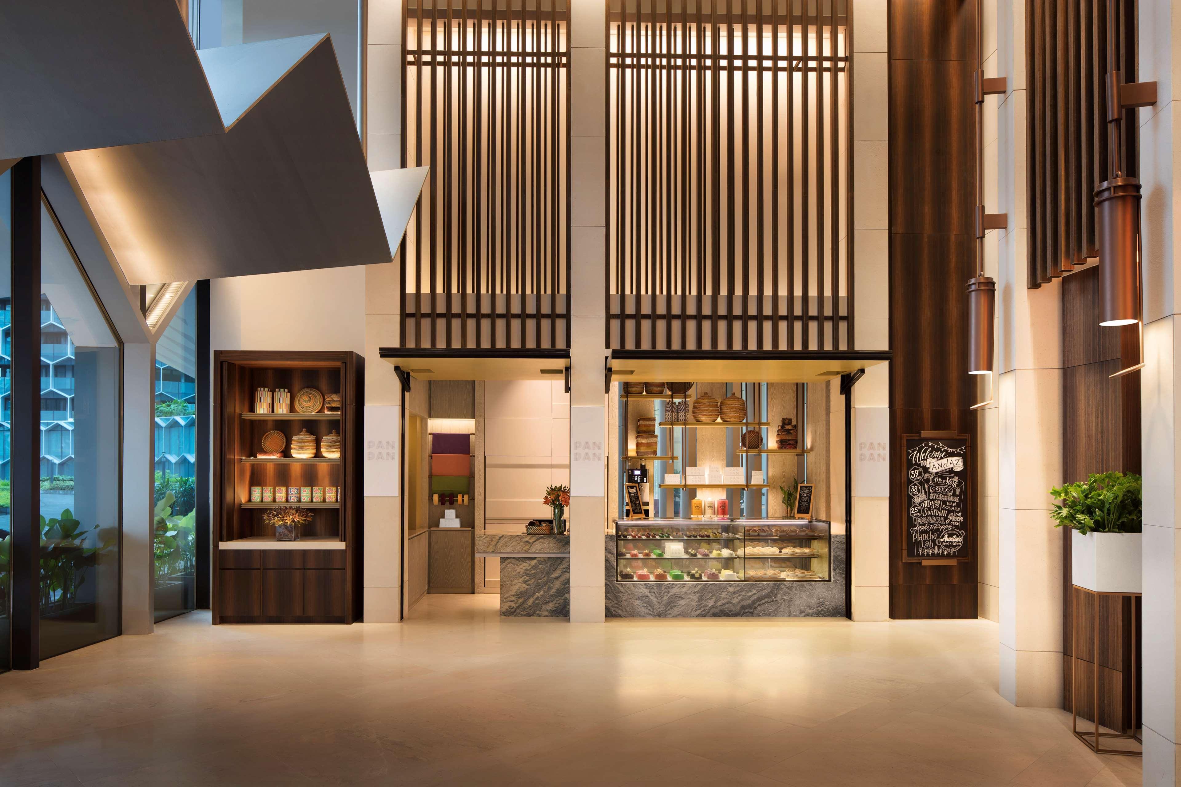 Andaz Singapore, By Hyatt Eksteriør billede The lobby of the hotel