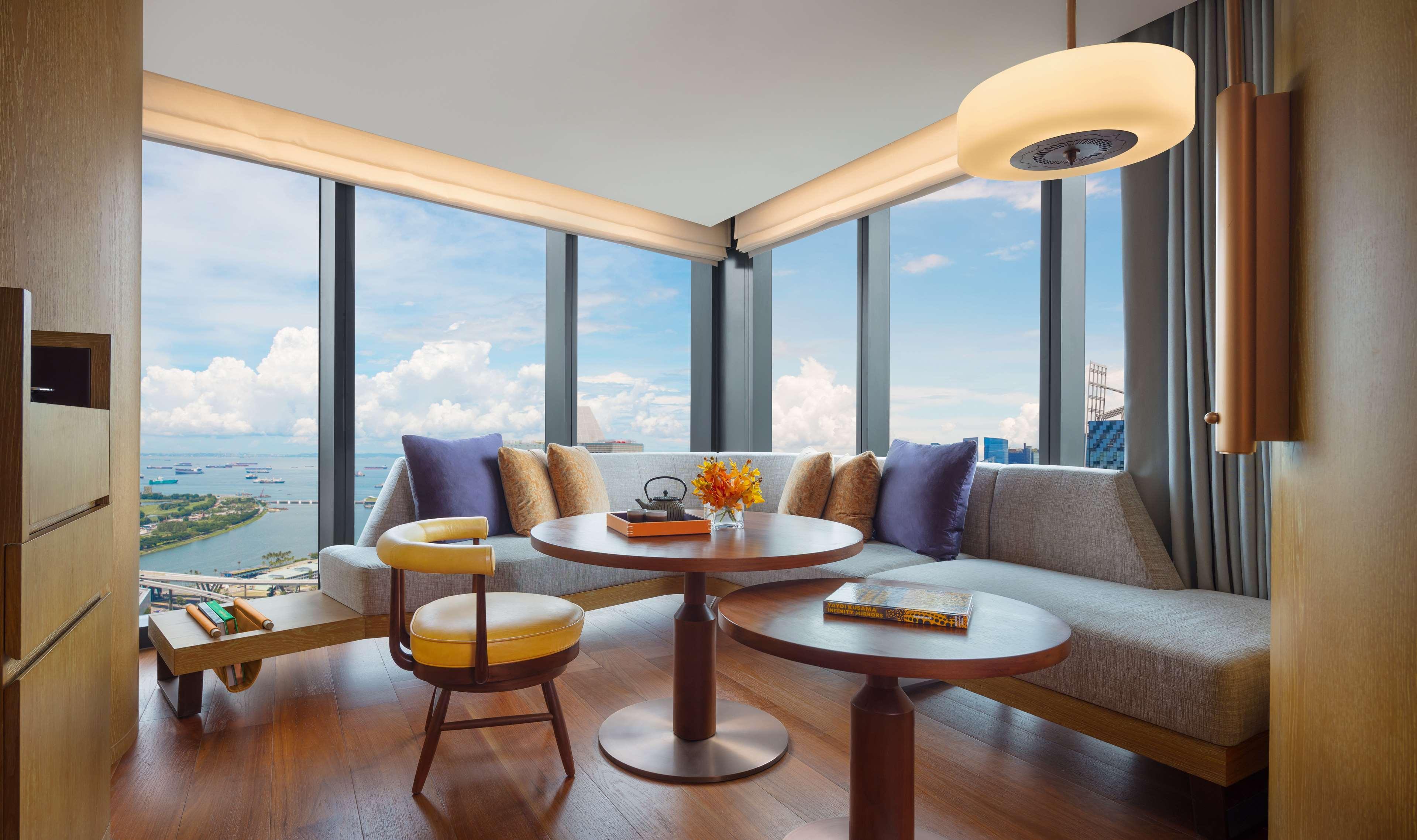 Andaz Singapore, By Hyatt Eksteriør billede A living room at the hotel