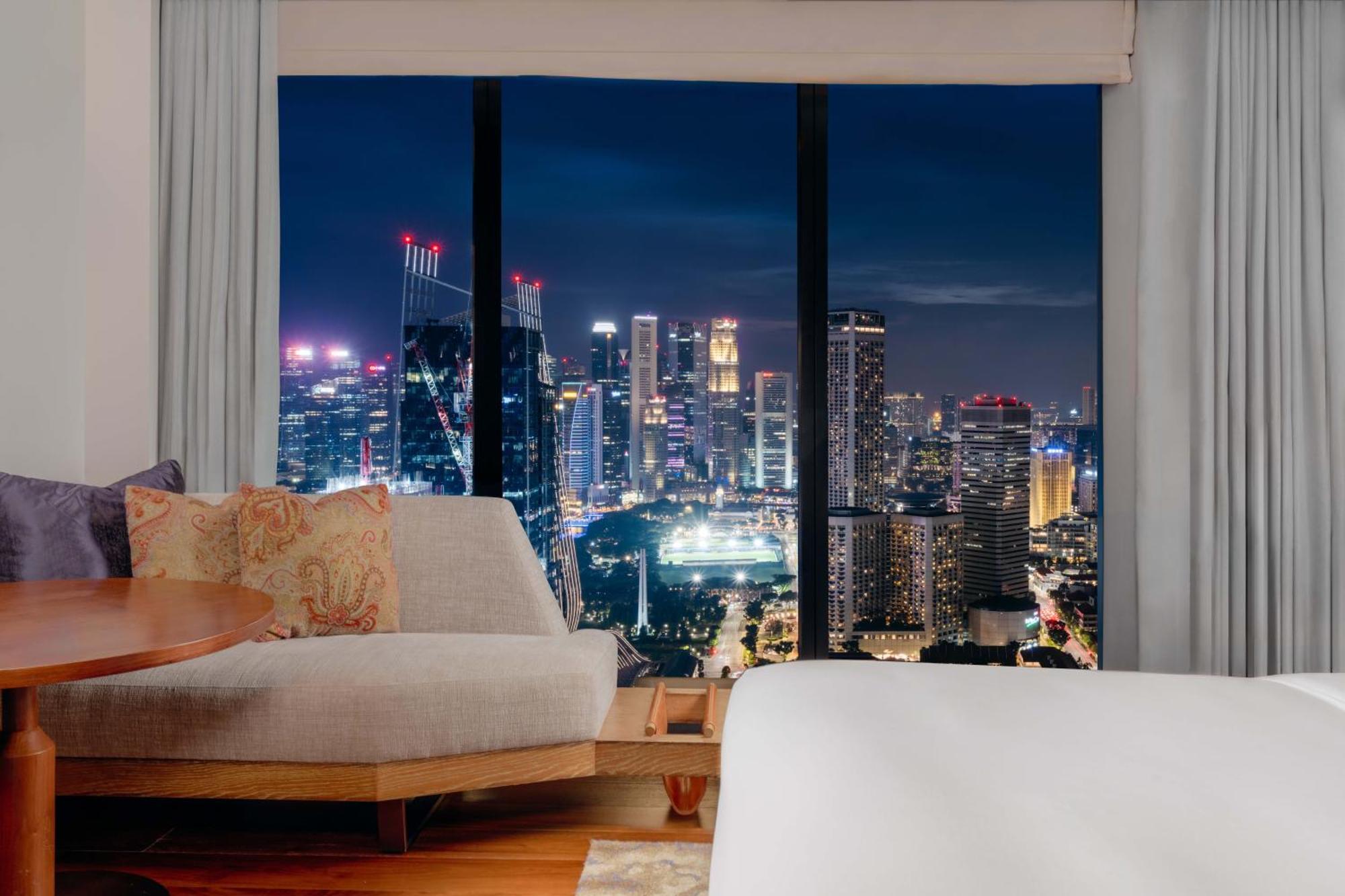 Andaz Singapore, By Hyatt Eksteriør billede View from a bedroom