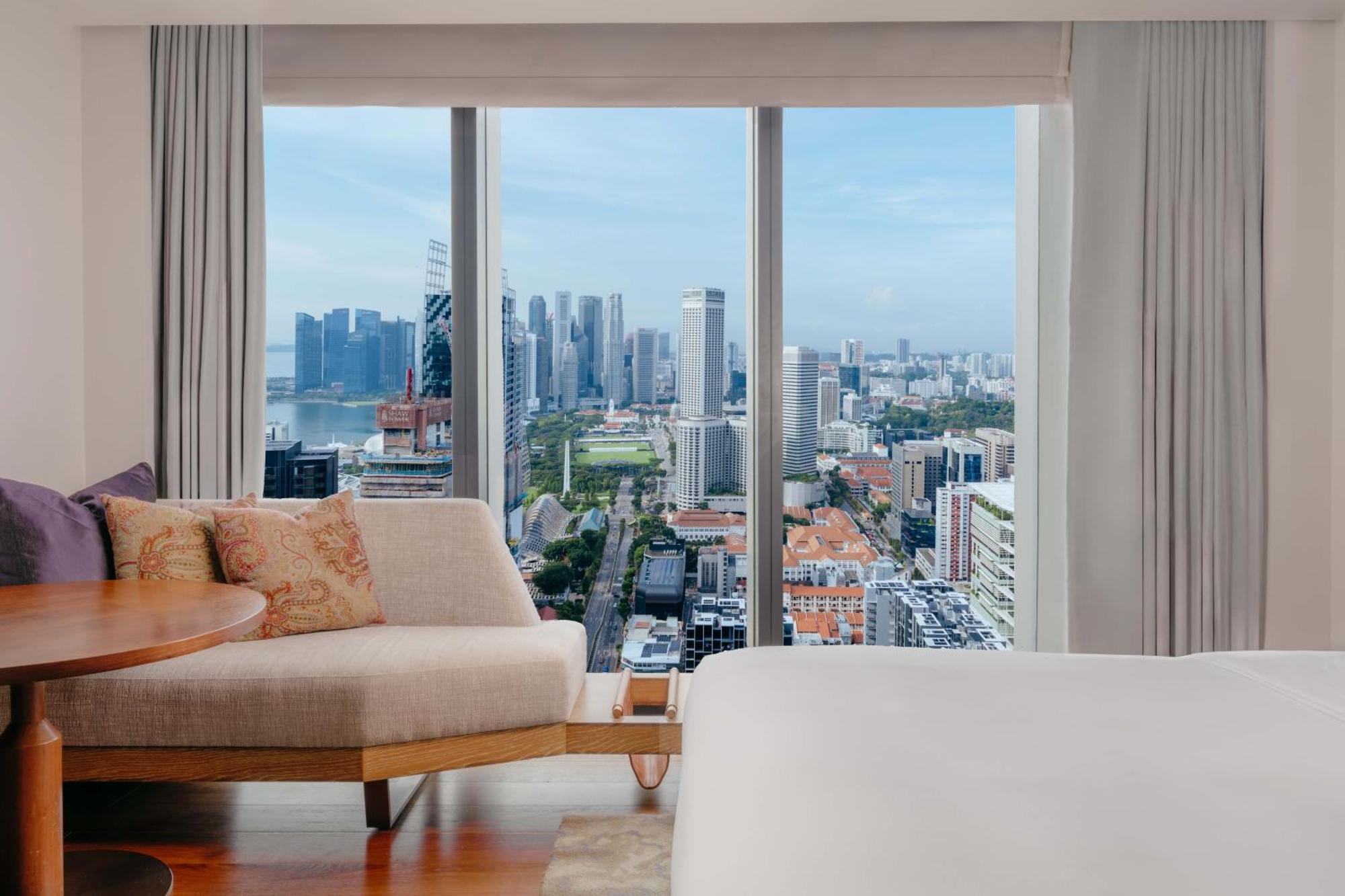 Andaz Singapore, By Hyatt Eksteriør billede View from a suite
